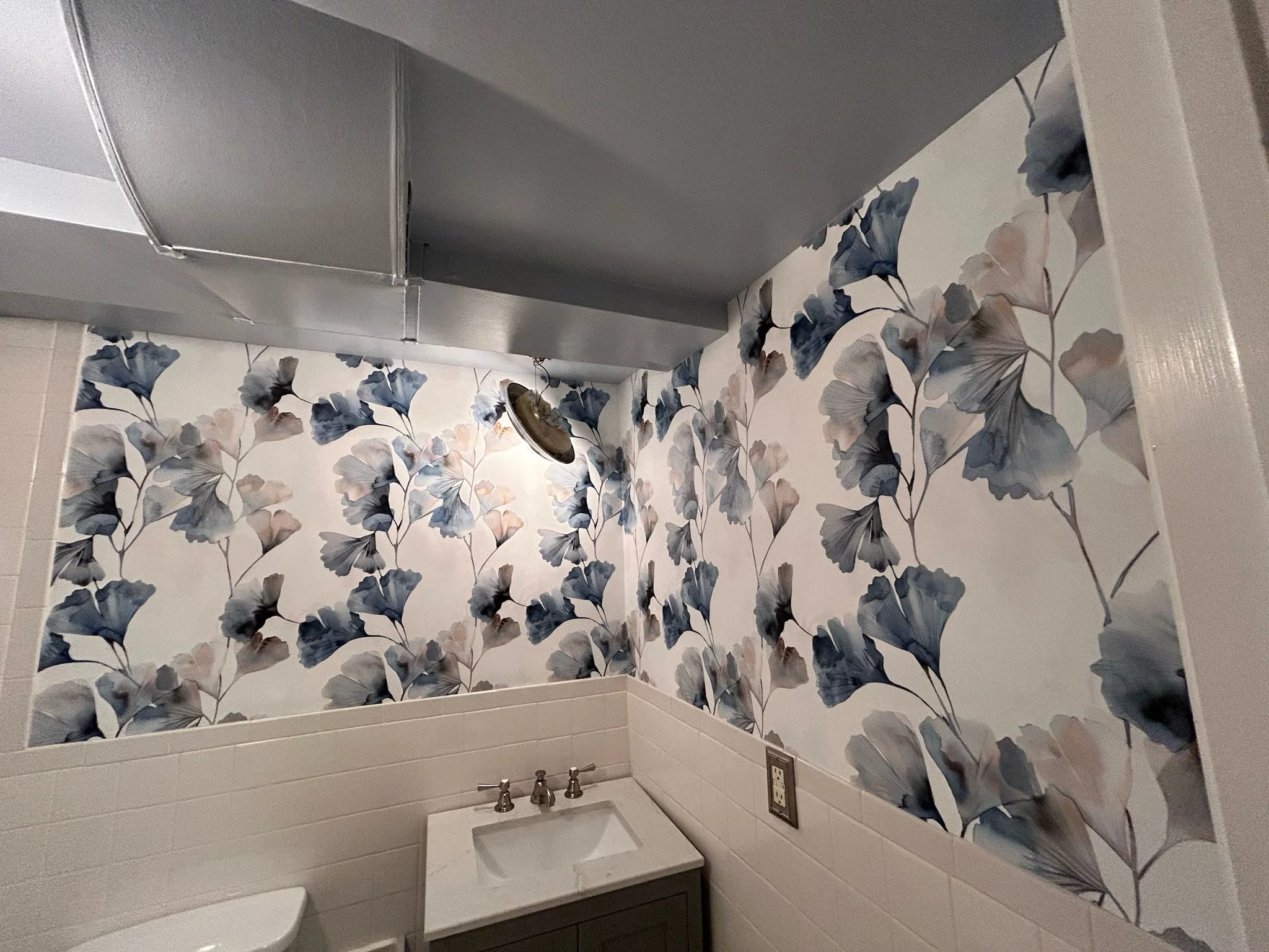 Wallpaper installation in Belltown