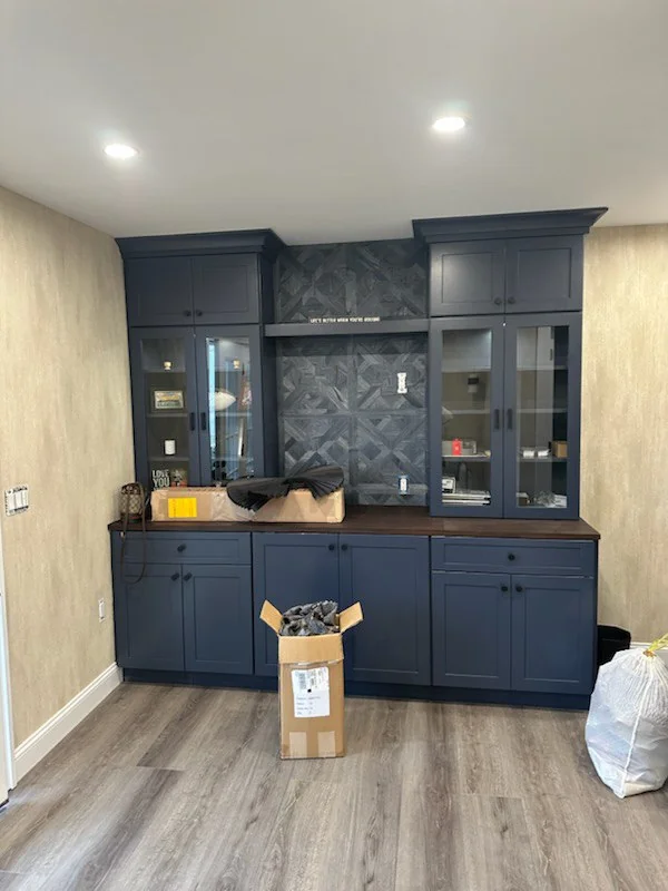Wallpaper installation in Ravenna
